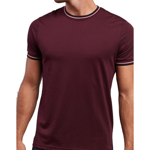 T-shirt de sport en coton respirant pour homme, style streetwear décontracté, idéal pour l'entraînement et les activités de plein air - Product Image 3