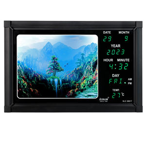 Most Selling <b>LED</b> Digital <b>Clock</b> Innovative Technology Clear Digital Display Modern Minimalist Design Available At Best Price - Product Image 3