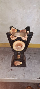 Brûleur d'encens religieux arabe en bois de santal rond de qualité supérieure, écologique, vente en gros - Product Image 6
