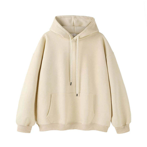 Sweat à capuche unisexe de haute qualité 100% coton 400 g/m² avec poche, respirant, hiver, logo personnalisé sur le devant, en molleton bouclette - Product Image 3