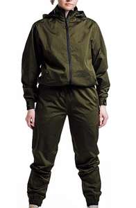 Ensemble coupe-vent d'extérieur léger : veste et pantalon respirants, confortables, style décontracté pour le sport et le quotidien - Product Image 3