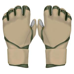 Gants de frappeur de baseball/softball en cuir et PVC imperméables, style personnalisé, avec logo personnalisé pour hommes et femmes - Product Image 1