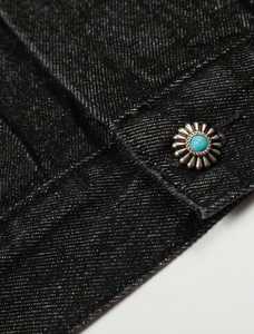 Men's Black Fleece <b>Bomber</b> <b>Jacket</b> Stand Collar Casual Regular Length Washed Cotton Regular Fit Autumn <b>Vintage</b> Breathable Front - Product Image 4