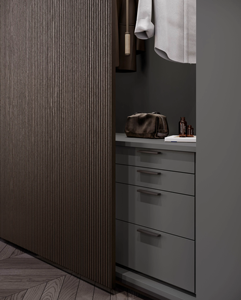 Armoire autoportante moderne en bois de style européen personnalisée JY Project avec portes en MDF et panneaux ajustables – Meuble de chambre haut de gamme - Product Image 3