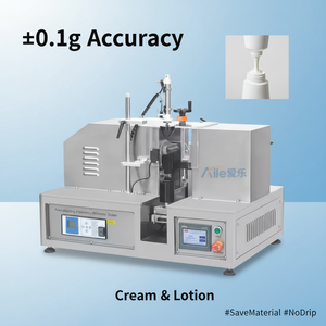 Machine de remplissage et de scellage <span class=keywords><strong>semi</strong></span>-automatique pour tubes en plastique de crème pour les mains et de gel revitalisant pour cheveux - Product Image 1