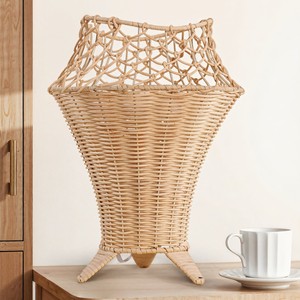 Table night light desk <b>lamp</b> new design rattan <b>lamps</b> for <b>bedside</b> bedroom hotel producer supply - Product Image 6