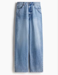 Pantalones Largos Holgados de Mezclilla para Mujer, de Alta Calidad, Transpirables, de Algodón, Casuales, a la Moda, Ropa Urbana para Mujer, con Logotipo Personalizado - Product Image 3