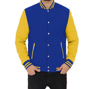 Chaqueta Varsity de Béisbol de Manga Larga con Diseño Personalizado, Chaqueta de Trabajo de Lana Estilo Letterman - Product Image 6