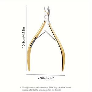 Coupe-ongles professionnel en acier inoxydable Morje D-501, lame biseautée pour le soin des ongles des doigts, usage adulte - Product Image 6