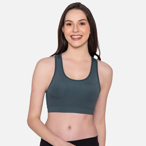 Women's Breathable <b>High</b> for Seamless Print Fitness <b>Top</b> Yoga Gym Sports Bra with Four-Way StretchPads - Product Image 2