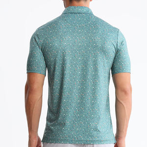 Camiseta deportiva de secado rápido para hombre, transpirable, antiarrugas, con sublimación personalizada, para bádminton, tenis y golf. - Product Image 3