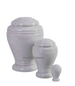 Premium Natural Marble Onyx Funeral Cremation Urn Adult Ashes Handmade Custom Size Wholesale Manufacturer Supplier - Product Image 3