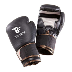 ถุงมือชกมวยหนัง PU ดีไซน์ทันสมัย ถุงมือชกมวยไทย คิกบ็อกซิ่ง สำหรับฝึกซ้อม MMA หนังวัวแท้ รับสกรีนโลโก้ - Product Image 4