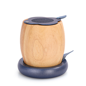 Acacia Wood Incense Holder Set <b>with</b> Metal Stand Flower Lid Portable Aromatherapy <b>Diffuser</b> for Home Decor - Product Image 4
