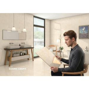 Cotton White 800x1600mm Marble Porcelain Tiles - Large Format Glazed Ceramic Countertop Tiles in Burkina Faso - Product Image 3