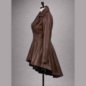 Chaqueta de Invierno para Mujer, Estilo Burbuja, de Piel de Cordero Auténtica, Teñida, Impermeable, Abrigo de Moda, Cálido y Cómodo para Uso Diario Informal - Product Image 3