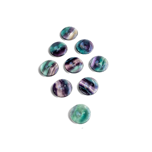 Donuts en cristal naturel, pierre de fluorite arc-en-ciel, pierre précieuse en forme de donut, pierre de cristal, pierres précieuses de Reiki, donuts de guérison, agate - Product Image 4