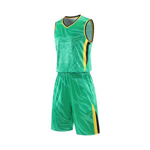 High Quality basketball uniform Summer Customize polyester and Sublimation set full sublimation and <b>light</b> weight set for unisex - Product Image 4
