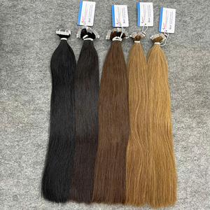 OFERTA ESPECIAL Extensiones de Cabello Humano con Cinta Adhesiva Doble, Lisas, Cabello Teñido, Calidad Premium, Sin Desprendimiento - Product Image 6