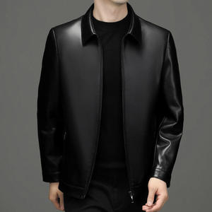 Custom Leather <b>Jacket</b> Manufacturer Genuine Leather <b>Biker</b> <b>Jacket</b> Men’s Leather <b>Jackets</b> Wholesale OEM Leather <b>Jacket</b> Supplier - Product Image 2