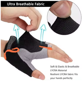 ถุงมือปั่นจักรยาน รับผลิตแบบ OEM ODM ตามสั่ง |   ถุงมือกีฬาคุณภาพสูงแบบยูนิเซ็กซ์ กันลื่น ปิดนิ้วเต็มรูปแบบ พร้อมแถบตีนตุ๊กแก |   สบาย - Product Image 4