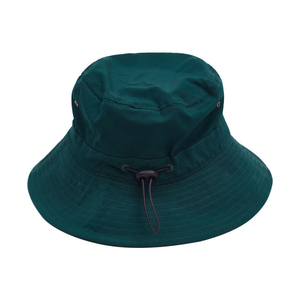 Unisex Green <b>Bucket</b> <b>Hat</b> Solid Color Casual Spring Summer Wear 56-58CM Adult Canvas Style made in Pakistan - Product Image 3