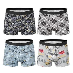 Caleçons Boxers Personnalisés pour Hommes – Qualité Supérieure, Tendance, Respirants, Tricotés, Imprimés, Séchage Rapide, 100% Coton, Logo à la Taille, pour Adultes - Product Image 5