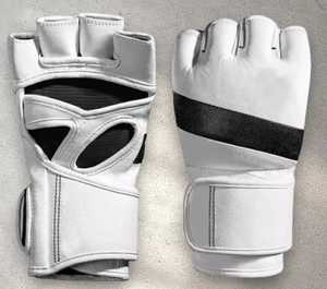 Guantes de Boxeo MMA de Cuero - Ecológicos, Antideslizantes, Resistentes al Viento, Transpirables, Ligeros, con Cierre de Gancho y Bucle, Guantes MMA Personalizados - Product Image 1