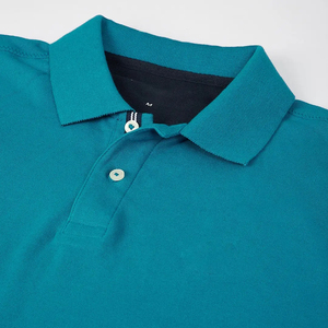 Ropa Casual para Hombre, Polo de Alta Calidad, Corte Ajustado, Color Sólido, con Logotipo Personalizado, en Venta en Línea a Bajo Precio - Product Image 6