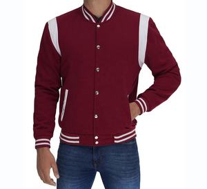 <b>Men</b> Full Custom All Wool Baseball Wool Sleeves Varsity Jacket for Man - Product Image 3