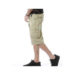 Custom Cargo Shorts Men Cotton Polyester Multi Pocket Shorts Casual Summer Outdoor Shorts OEM Manufacturer - Product Image 3