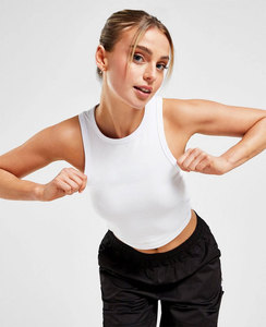 Débardeur d'été sans couture pour femme Yoga Wear Fitness Gym Sports Clothing Casual Ladies Body OEM Spandex Cotton Breathable Tank Top - Product Image 1