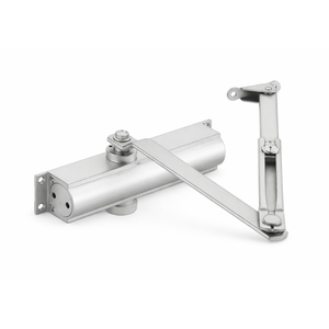 Ferme-porte en aluminium de qualité supérieure | Ferme-porte automatique robuste pour la maison, le bureau et l'usage commercial | Système de fermeture hydraulique fluide - Product Image 1