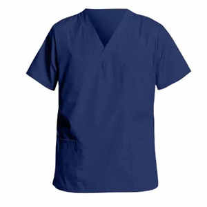 High Quality Men <b>Scrub</b> <b>Tops</b> Soft and Comfortable Men <b>Scrub</b> <b>Tops</b> for Healthcare Staff Wholesale Design with Custom Logo Size Colo - Product Image 4