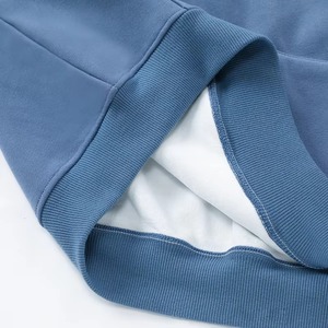 Sudadera con Capucha Oversize de Felpa Francesa Gruesa Personalizada al por Mayor para Hombre, con Bordado y Estampado Puff Esencial - Product Image 3