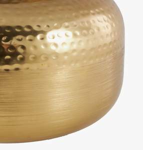 Jarrón Dorado Martillado de Estilo Lujoso con Tamaños y Formas Personalizadas, Macetas y Jardineras Metálicas, Decoración de Mesa, Jardinera Hecha a Mano - Product Image 5