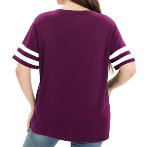 New Comfortable Casual Ribbed Sports Short Sleeve T-shirt White <b>Top</b> V Neck Woman Slim <b>Crop</b> <b>Top</b> Breathable Quick Dry Sustainable - Product Image 2