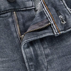 Nuevos Jeans de Mezclilla Rectos y Casuales para Hombre, Pantalones Clásicos Desgastados con Elástico - Product Image 5