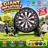 Cible de football gonflable, jeu de football gonflable sur mesure, cible de football gonflable pour événement sportif