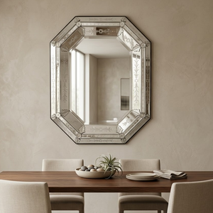 Vintage Venetian Baroque Wall <b>Mirror</b> | Classic Ornate Carved Frame Decorative Accent <b>Mirror</b> for Luxury Home & Hallway Interior - Product Image 4