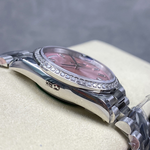 Montre mécanique automatique pour femme A 8+ Factory Designer en acier inoxydable 3255/JP/Haiou avec verre saphir, calendrier, 40 mm - Product Image 2