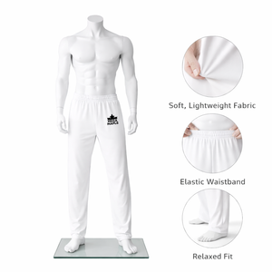 Pantalones de Críquet Profesionales al por Mayor, con Logotipo Personalizado, de Alta Calidad, Transpirables, 100% Poliéster, Uniformes de Críquet Unisex, OEM - Product Image 4