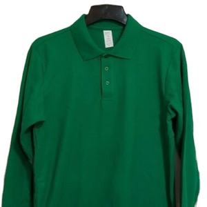 เสื้อโปโลแขนยาวสีทึบบุรุษพิมพ์ลายใดๆจากบังคลาเทศ - Product Image 5