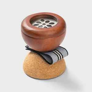 Brûleur d'encens en bois d'acacia naturel, porte-encens de qualité supérieure, décoration d'intérieur, porte-encens en bois personnalisé, parfum d'encens - Product Image 1