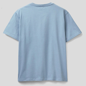 เสื้อผ้าสตรีทแวร์ผู้ชาย สวมใส่สบาย ระบายอากาศได้ดี ผ้าเจอร์ซีย์ พิมพ์ลายลำลอง สำหรับเสื้อเชิ้ต บริการ OEM ลายเรียบ ราคาขายส่ง OEM - Product Image 4