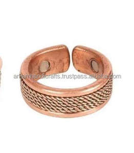 Hollow Cuff Bracelet Wholesale Fashion Women Jewelry Gold Platednatural <b>Copper</b> Geometric Bracelets by LUXURY CRAFTS - Product Image 6