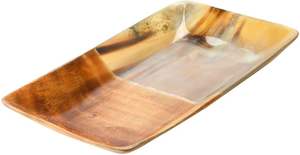 Plateaux de service ronds en corne de buffle faits à la main, durables et personnalisables, pour la cuisine et la décoration de table des restaurants HF Industries - Product Image 2