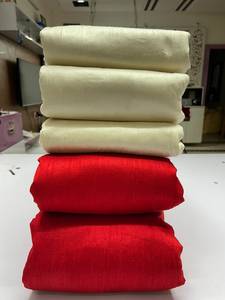 Tela de Seda Dupionne Premium con Textura Natural, Acabado Brillante, Colores Ricos para Prendas de Moda, Vestidos de Novia y Decoración del Hogar - Product Image 2