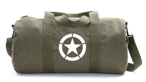 Sac de voyage en toile d'olive Navrit Creation avec fermeture à glissière, grande capacité, multifonctionnel, doublure en polyester pour les voyages - DUF-103 - Product Image 3