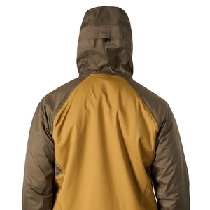 Nouvelle collection – Veste de pluie unisexe à capuche pour la randonnée et l'escalade, respirante, 100 % polyester, coupe-vent, imperméable 3L, avec logo frontal - Product Image 6